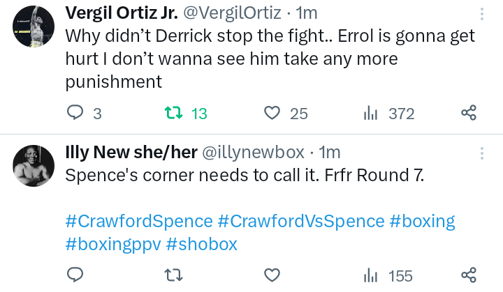 illynewbox's tweet photo. It's not just me being too cautious. 

#CrawfordSpence #CrawfordVsSpence #boxing #boxingppv #shobox https://t.co/G6fXHfvju2