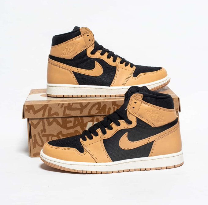 Ad: Air Jordan 1 Retro High 'Heirloom' couple of sizes at $92 + shipping, use code BACK2SCHOOL => bit.ly/3O0ryVp