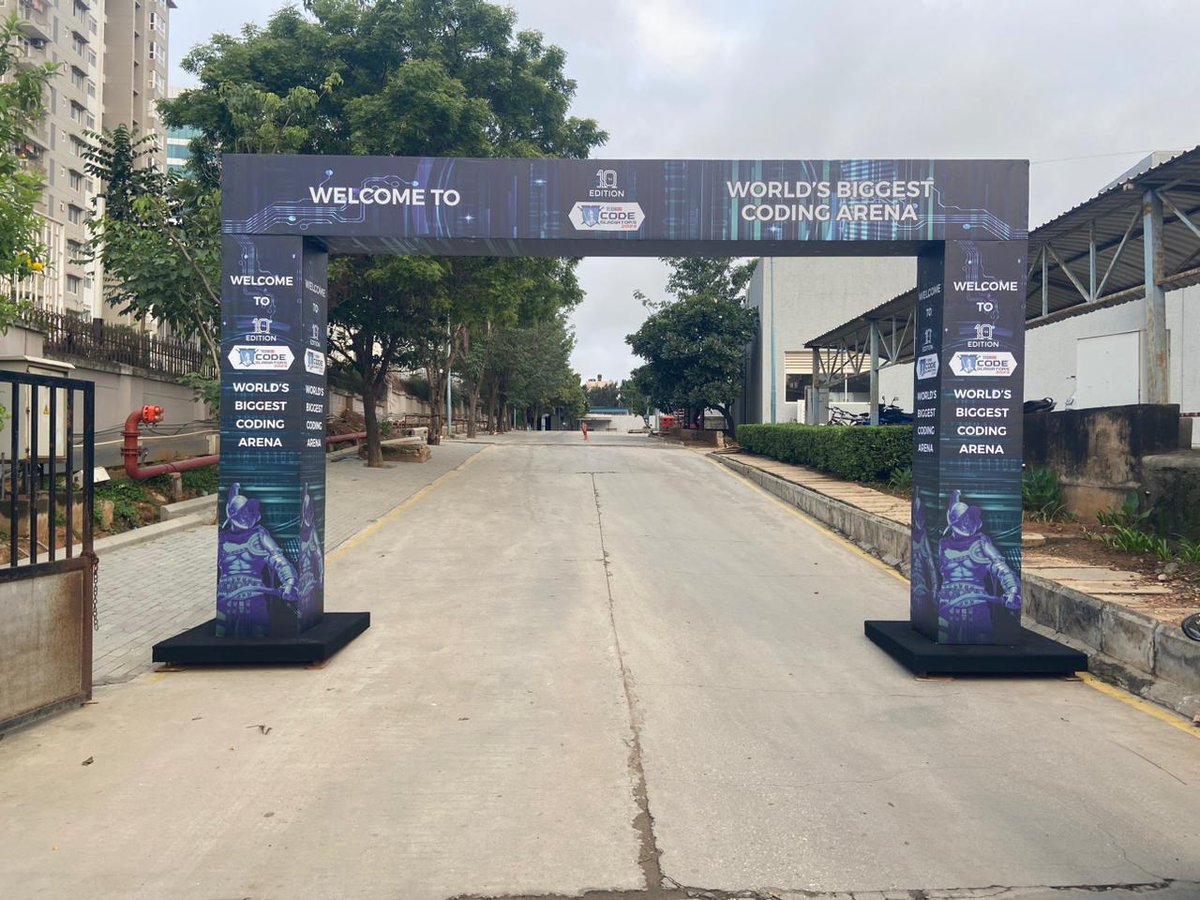 techgigdotcom's tweet photo. All set for the mega #GrandFinale & #AwardCeremony 🏆 of #TechGig #CodeGladiators2023.
Check out the event timeline, guidelines & other information here 🔗 https://t.co/iSD07KvfgW
Bring all your friends and parents along!!!
#ComeCodeConquer
@HPE https://t.co/asKr82mHXt