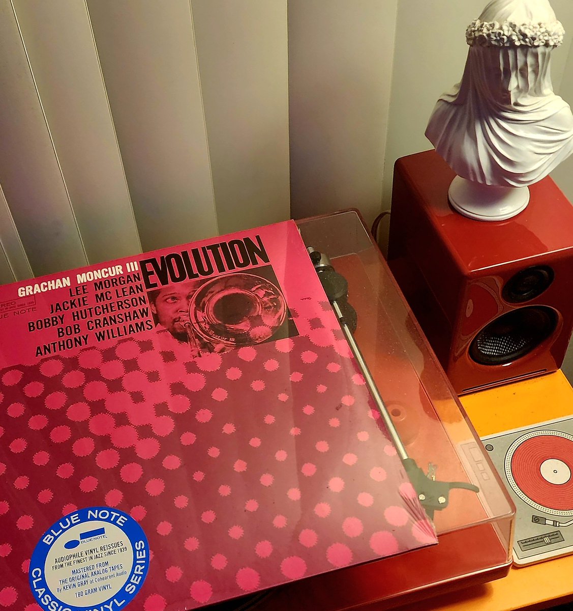 Drawing, painting and listening to records is like its own planet.