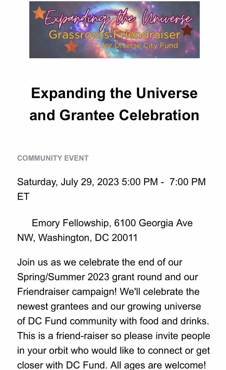 AyizeS's tweet photo. Blessed! Celebrating @DiverseCityFund’s #GranteeCelebration was a blast 💥 w/ #DCF #BoI #CoFounder @RA_signposts & @WPFWDC’s #Esther & #Joni along w/ #Sadiki’s #Lydia! And one of my 1st @momies_tlc students #Zame received a grant 4 #YouthWork https://t.co/bTbmFatZEp