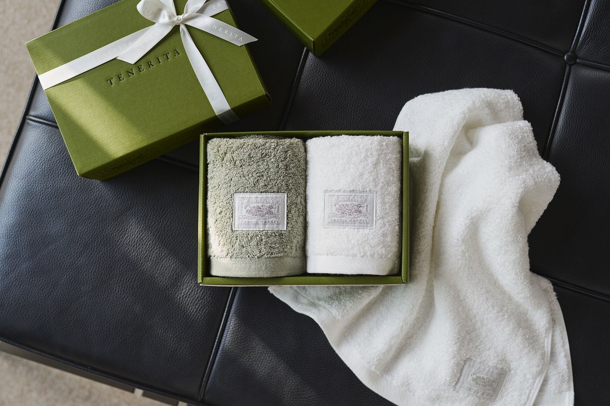 新品　TENERITA SUVIN GOLD ORGANIC TOWEL 5F〈 #テネリータ〉 誰もが“これは贅沢”と感じられる極上の肌ざわり