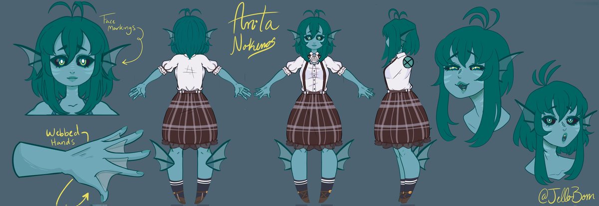 Jellobom's tweet photo. Part 1 of a discord #commission! <3
----
If you'd like a commissions dm me on Twitter! Or if you're in a discord group with me hmu there, I'll be posting a discord group soon!
----
#commission #part1 #wip #cute #commissionsopen #turnaroundsheet #vrchat #vrctraders #discord https://t.co/q1SKZiT5pQ