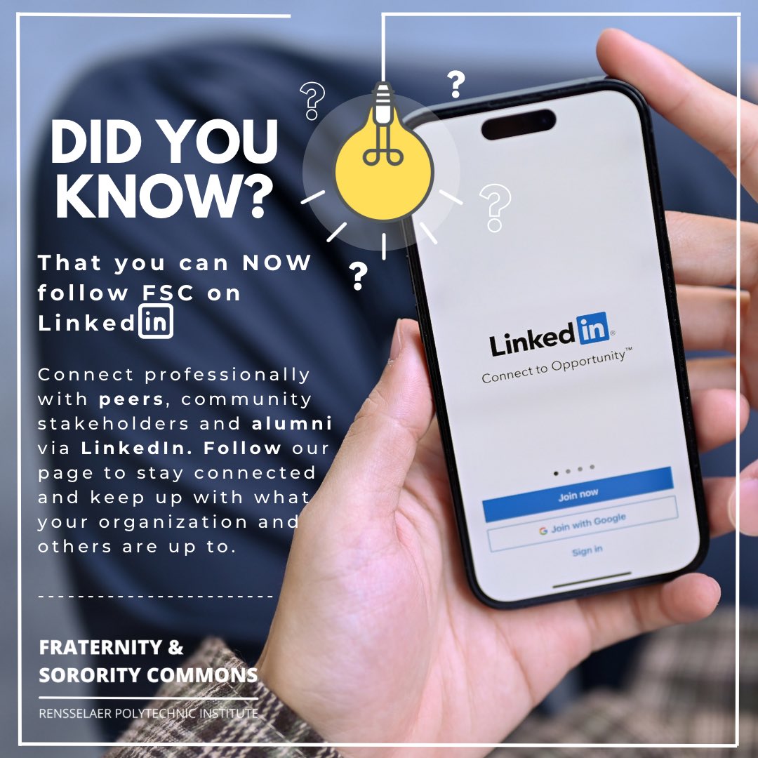 We're officially on LinkedIn! We will use this platform to celebrate our community’s accomplishments, both past, present, and future. In addition, provide a professional bridge to connect alumni as well as our community stakeholders with our current students/recent graduates.