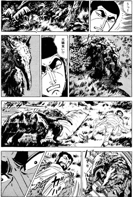 主人がオオアリクイに殺された話が出る度にゴルゴ13を思い出すんだよね 