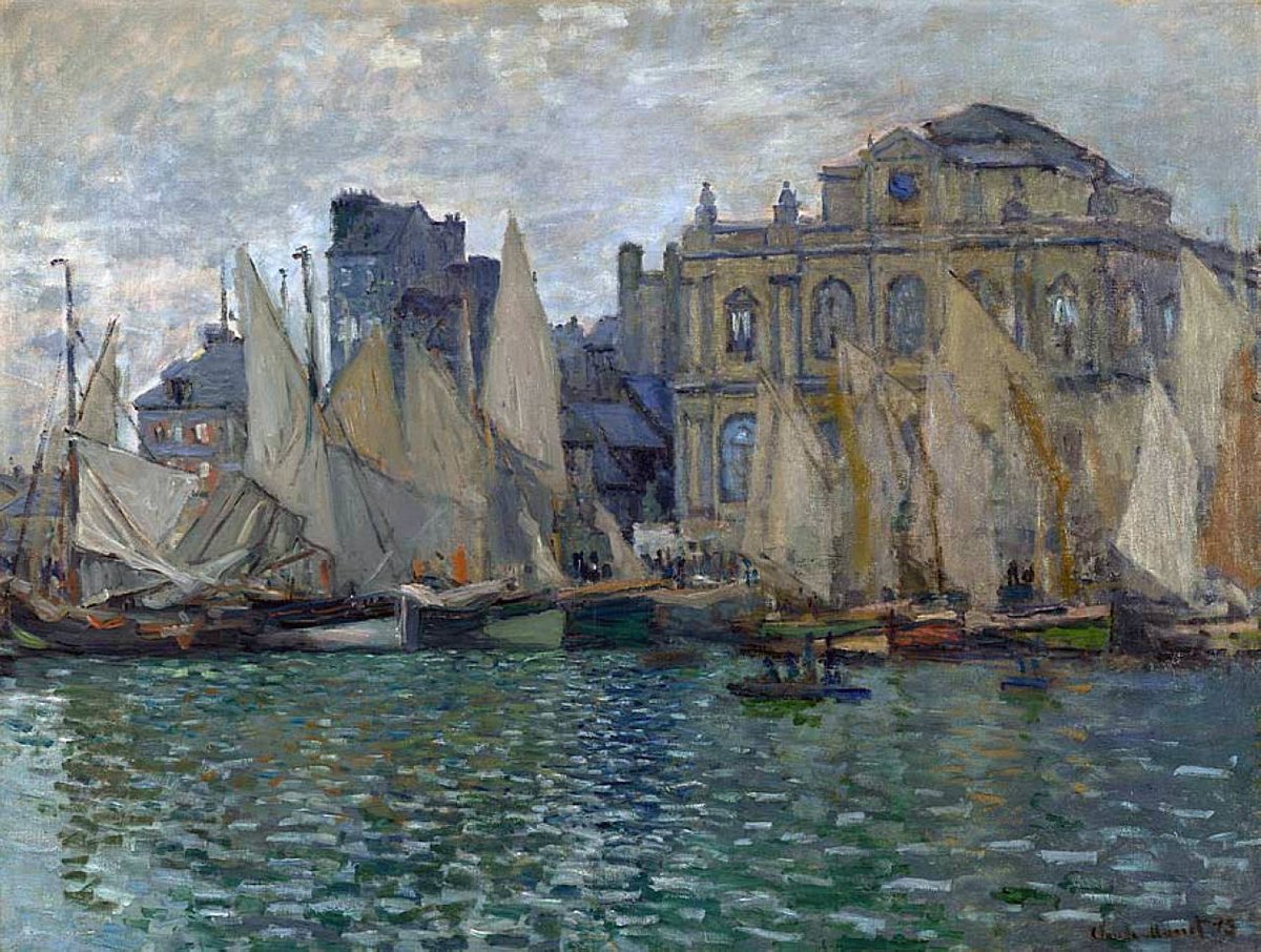 Arteymas_'s tweet photo. Vista de Le Havre, 1873, Claude Monet https://t.co/Aq7fnJd8UH