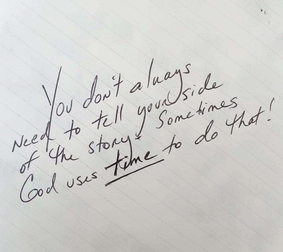 One of the hardest things to do is to refrain from telling your side of the story no matter how painful the narrative that is being portrayed may be. Know that things always come full circle and in due time the truth will be revealed. Keep moving forward. Your purpose awaits.