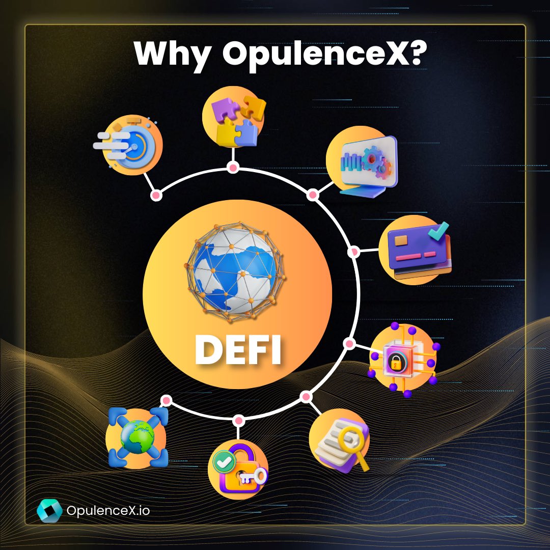 iamkate214's tweet photo. If you're looking for a sustainable investment project, Check @_OpulenceX today!

This #DeFi  project is committed to delivering income streams to its investors. With its innovative approach to #blockchain technology, OpulenceX is well-positioned to succeed in the long term.
#XRP https://t.co/NM7v7xIH3h
