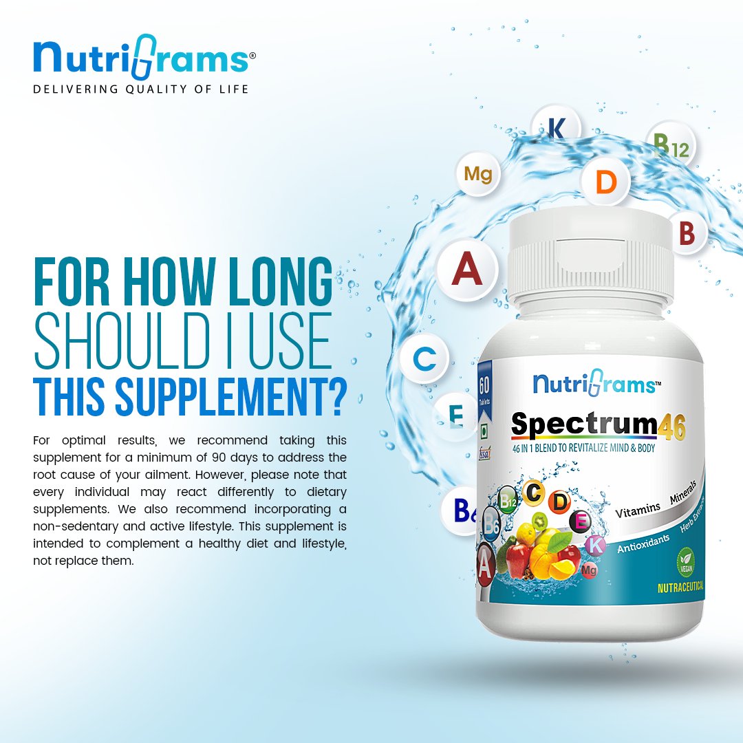 nutrigrams's tweet photo. π Unleash the Rainbow of Wellness with Spectrum46! π
π°οΈ 46-in-1 Blend: Multivitamins, Minerals, Antioxidants & Herbs! πͺ
β¨ 90-Day Magic: Embrace the Journey to Optimal Wellness! ποΈπ
Order Now: https://t.co/Lpd6phT0ws
#Nutrigrams #Spectrum46 #90DayMagic #Multivitamins https://t.co/l3pSwcSkz6