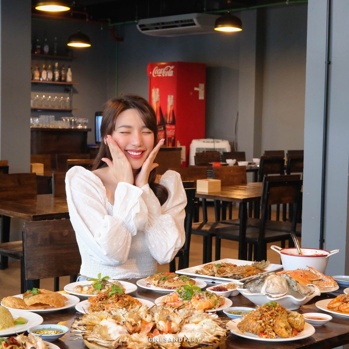 One_San_diary's tweet photo. กุ้งยิ้มสาขาช้างม่อย บุฟเฟต์กุ้งแม่น้ำอร่อยมาก หัวละ699 บอกว่ามาจากโอเนะซังเหลือ 639 #รีวิวเชียงใหม่ #reviewchiangmai #ReviewThailand #เชียงใหม่ #อร่อยไปแดก #อร่อยบอกต่อ #cafehoppingcnx #cafeinchiangmai #ของกินเชียงใหม่ #ร้านอาหารเชียงใหม่ https://t.co/zJeoJNBCgc