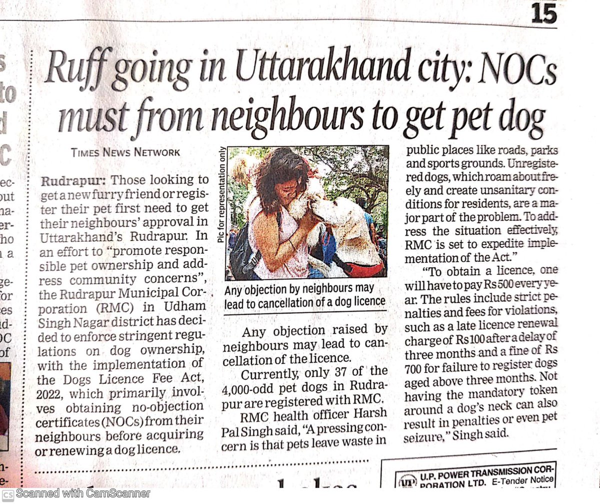 Gauri Maulekhi (@gauri_maulekhi) on Twitter photo Absurd fantasies of Municipal Corporations will not be implemented. No civic authority has the right to curb the liberty of people.
If you live in Rudrapur and anyone from the Municipal Corporation tries to enforce this, please email me at gaurimaulekhi@gmail.com.
Some Absurd fantasies of Municipal Corporations will not be implemented. No civic authority has the right to curb the liberty of people.
If you live in Rudrapur and anyone from the Municipal Corporation tries to enforce this, please email me at gaurimaulekhi@gmail.com.
Some