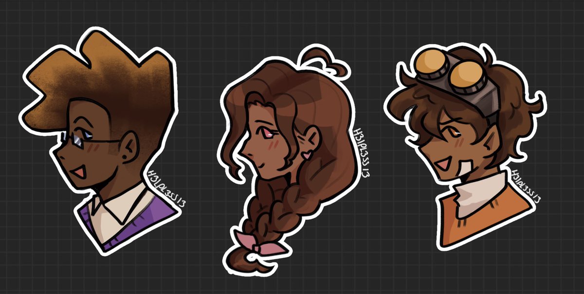 H3lpL3ss13's tweet image. Free stickers if you know how to make them ig im still tryna figure that out;; #thelosttrio #pipermclean #jasongrace #leovaldez
