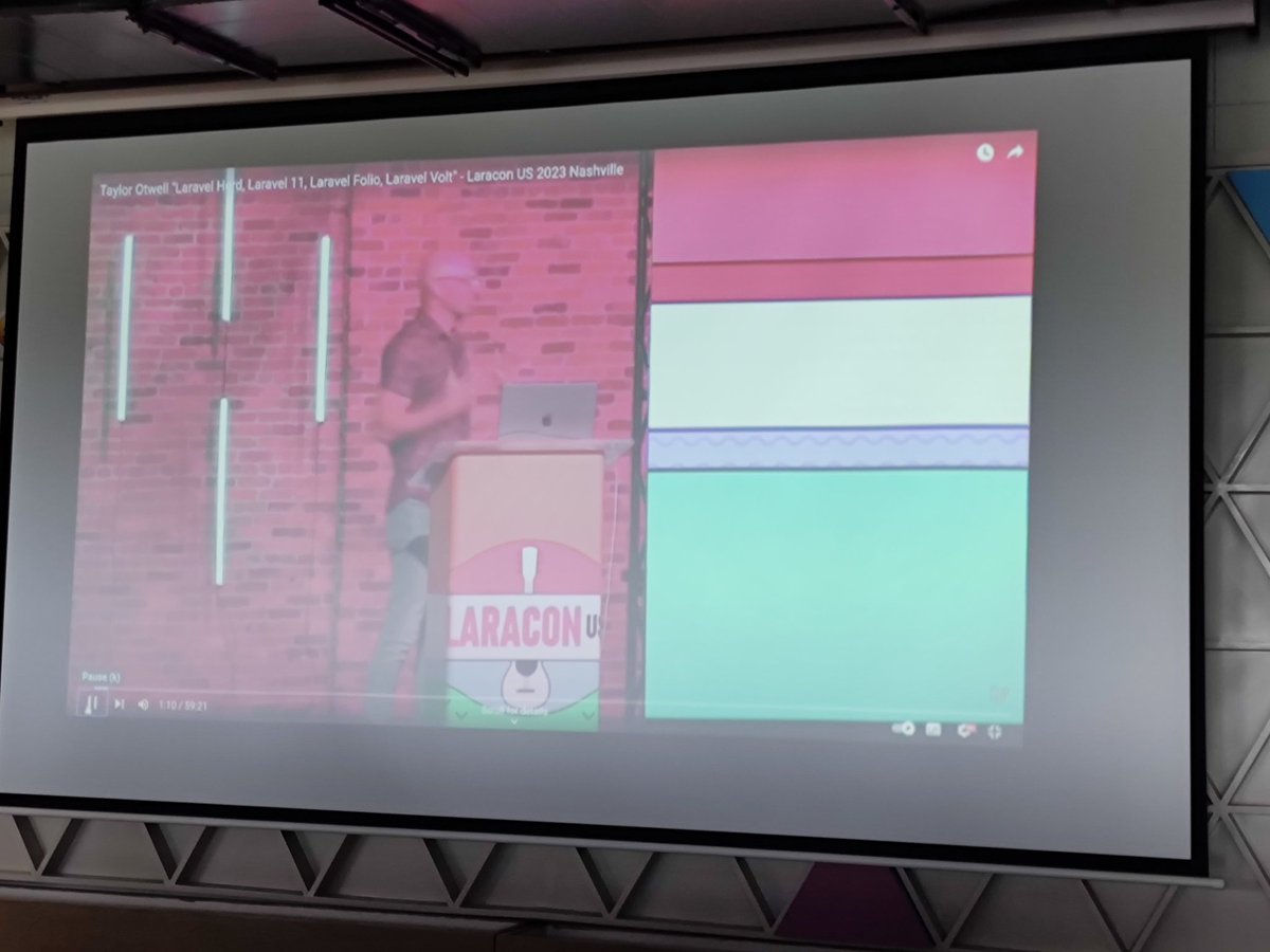 MrPunyapal's tweet image. We are enjoying #LaraconUS at #LaravelAhm 🎉
