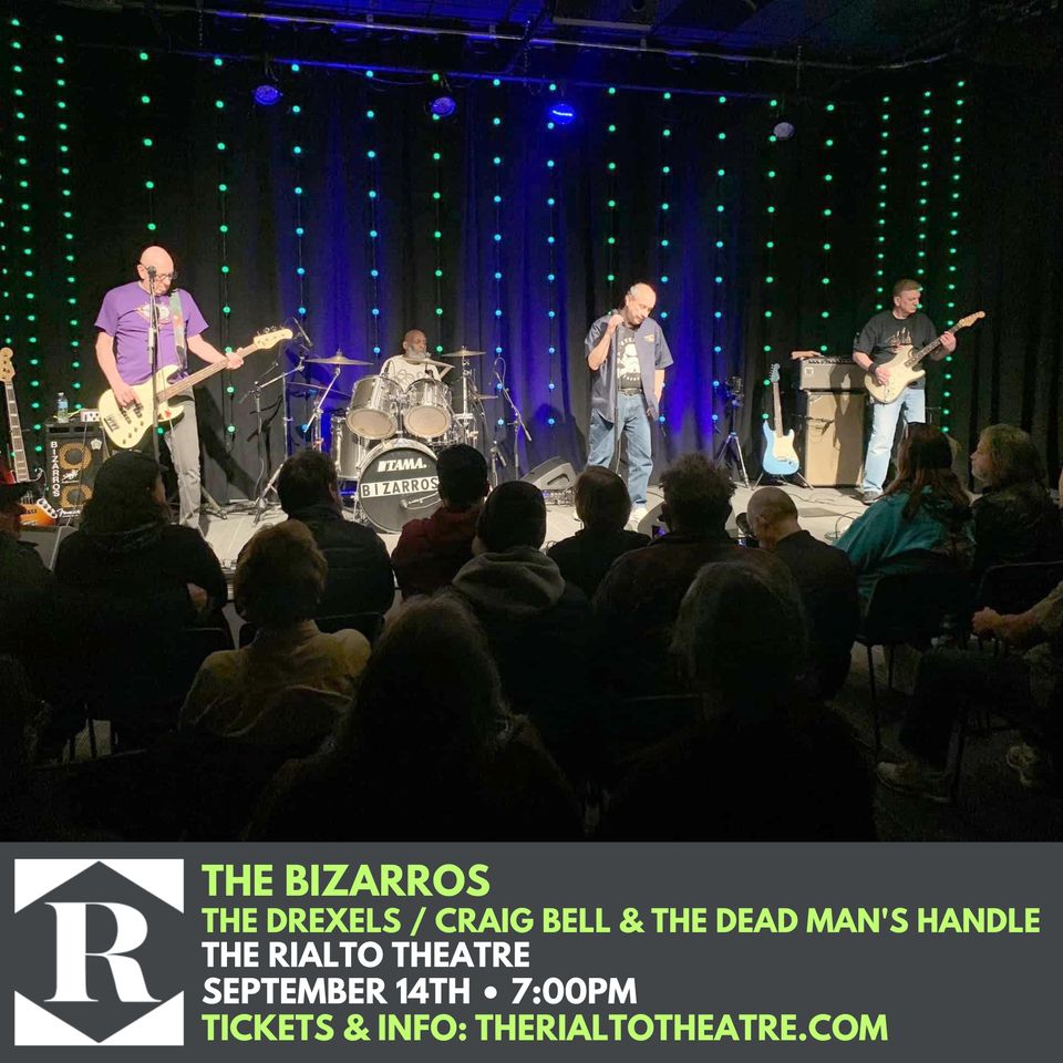 TheDrexels's tweet photo. The Drexels at The Rialto Theater, Thurs Sept 14, Akron with The Bizarros and Craig Bell &amp; The Dead Man's Handle. https://t.co/fZEAAX4fr2