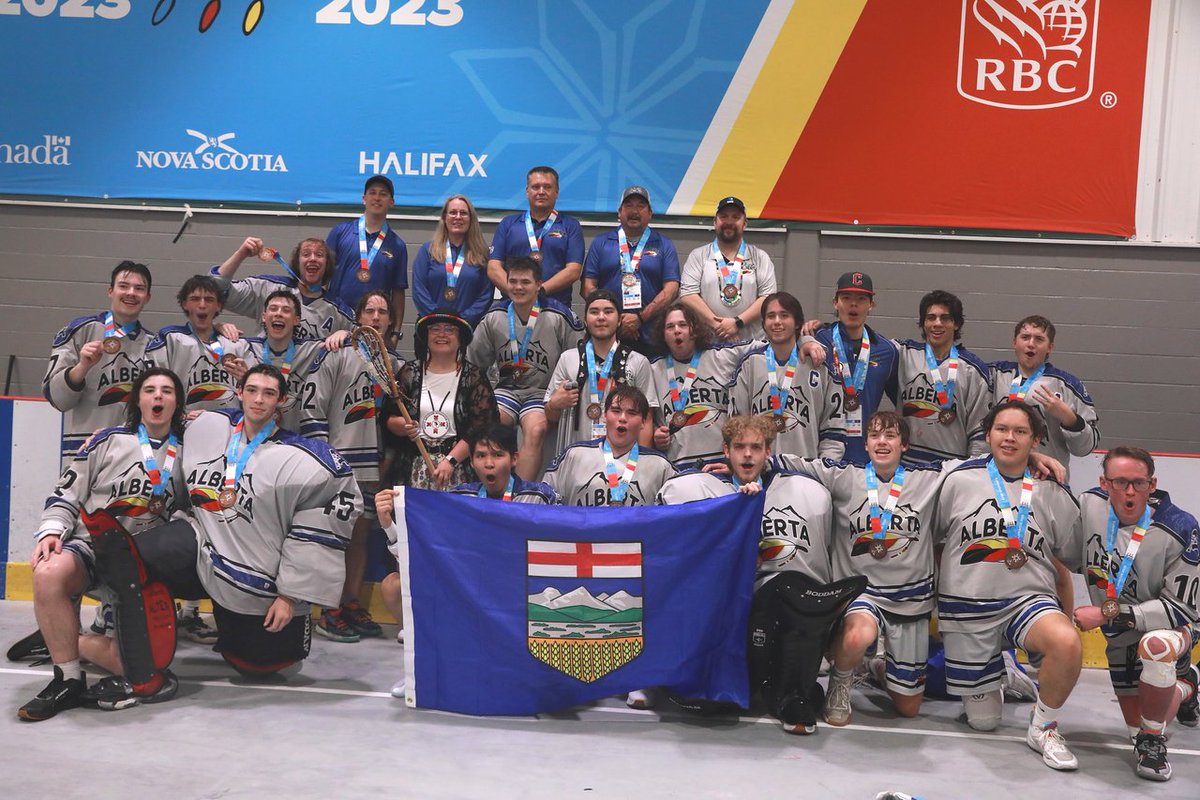 StgermainTravis's tweet photo. I often forget about the Twitter-verse. What a past few months. Chiefs with the south, NAIG is a success for all 3 Alberta teams and now the @RDRampageLax punch their ticket to the championship. Now to focus on the U17 Team Alberta ladies! https://t.co/0PN64VnvTz