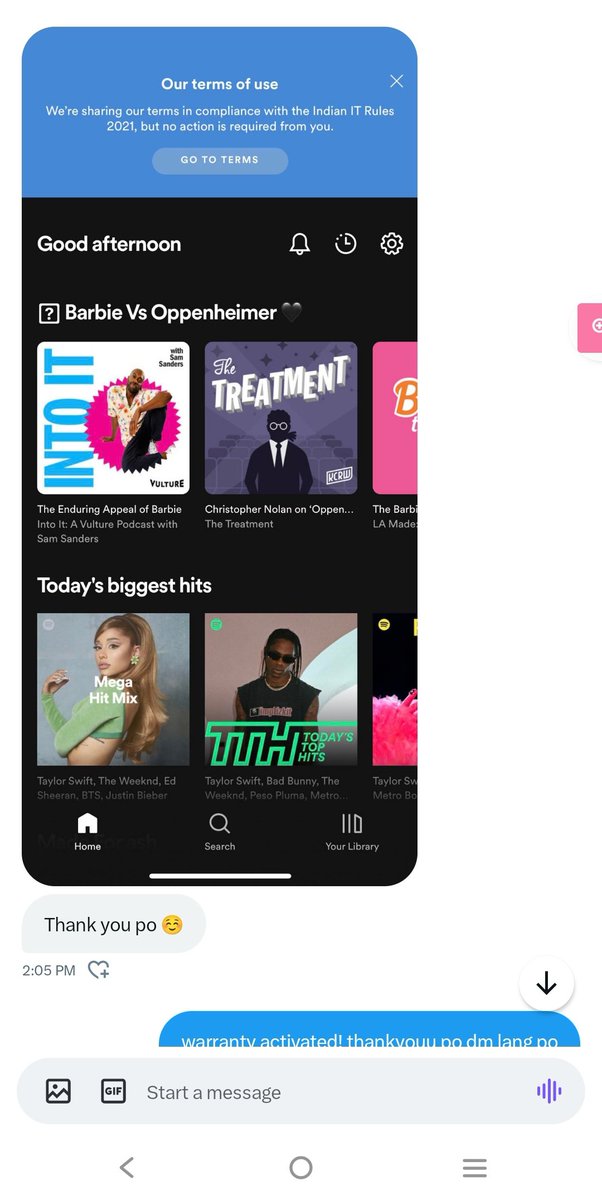 daphneproofs's tweet photo. spotify premium sold! thankusm for trusting 🫶🏻 #daphneproofs https://t.co/0BiQyDWef5