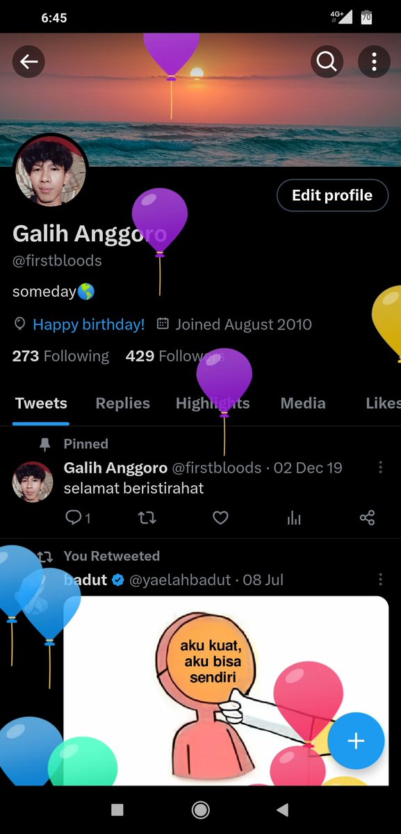 firstbloods's tweet photo. @taebyzs @tanyarlfes Tapi ini kmaren sih wkwk https://t.co/4NOWpWBbjF