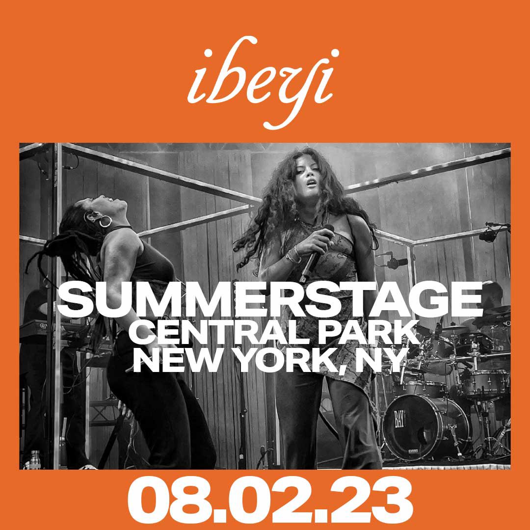 @SummerStage FREE SHOW next Wednesday Aug 2nd, last one of our Spell 31 tour! Doors open at 5 pm. Show at 6:55 pm. Can’t wait to celebrate all together. ❤️🫶❤️