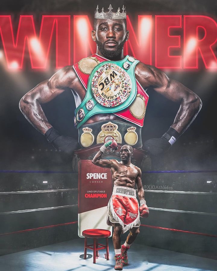 DanCanobbio's tweet photo. Terence Crawford at age 35: 

• First male fighter to go undisputed in two weight classes
• 8-0 with 8 KO’s at welterweight 
• 11 straight stoppages (second only two Beterbiev) https://t.co/LGOyKgjPpY