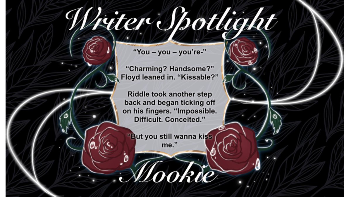 FloydRiddleZine's tweet photo. What's this? We found another writer hiding in the back of the library! 

Welcome, @mookiegatto! https://t.co/IKUFZwhYie