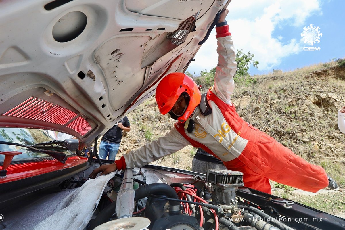 soldleon's tweet image. El #RallyMX terminó con saldo blanco ya que de las 23 tripulaciones que tomaron la salida, 21 llegaron a la meta, únicamente dándose los abandonos de Jorge Minvielle y Alejandro Duarte, pilotos del Campeonato Regional de Occidente (CRO). 

#Fotos: Francisco Meza | El Sol de León