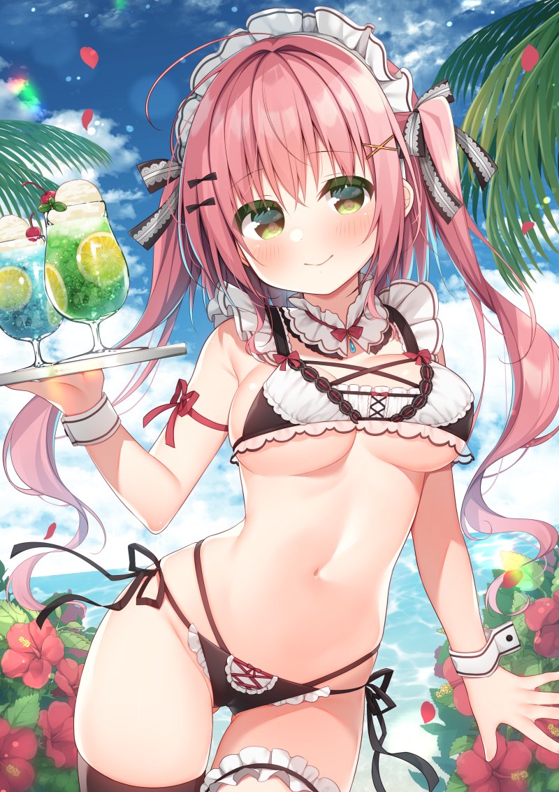 夏のメイドちゃん🍹 
