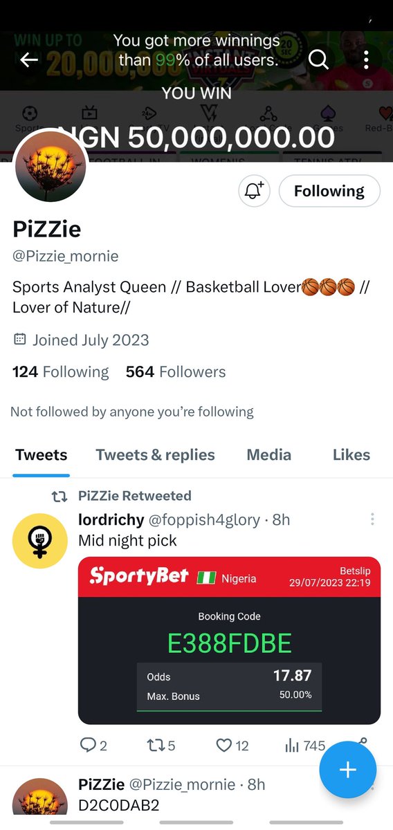 babsdcassanoval's tweet photo. @FreshBossTips @Pizzie_mornie Done https://t.co/UCBnX11Q42