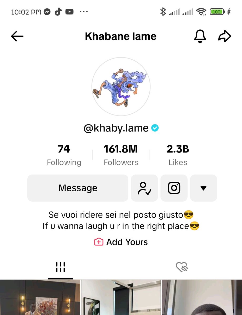 sandrotator's tweet photo. @OnePieceAnime we are patiently waiting for this moment. Many people are changing their dps to support Luffy's Gear 5 including the most followed tiktok personality 😭😭😭🔥🔥🔥

#ONEPIECE1070 #LuffyGear5 #KhabyLame https://t.co/gMByaUtsWz
