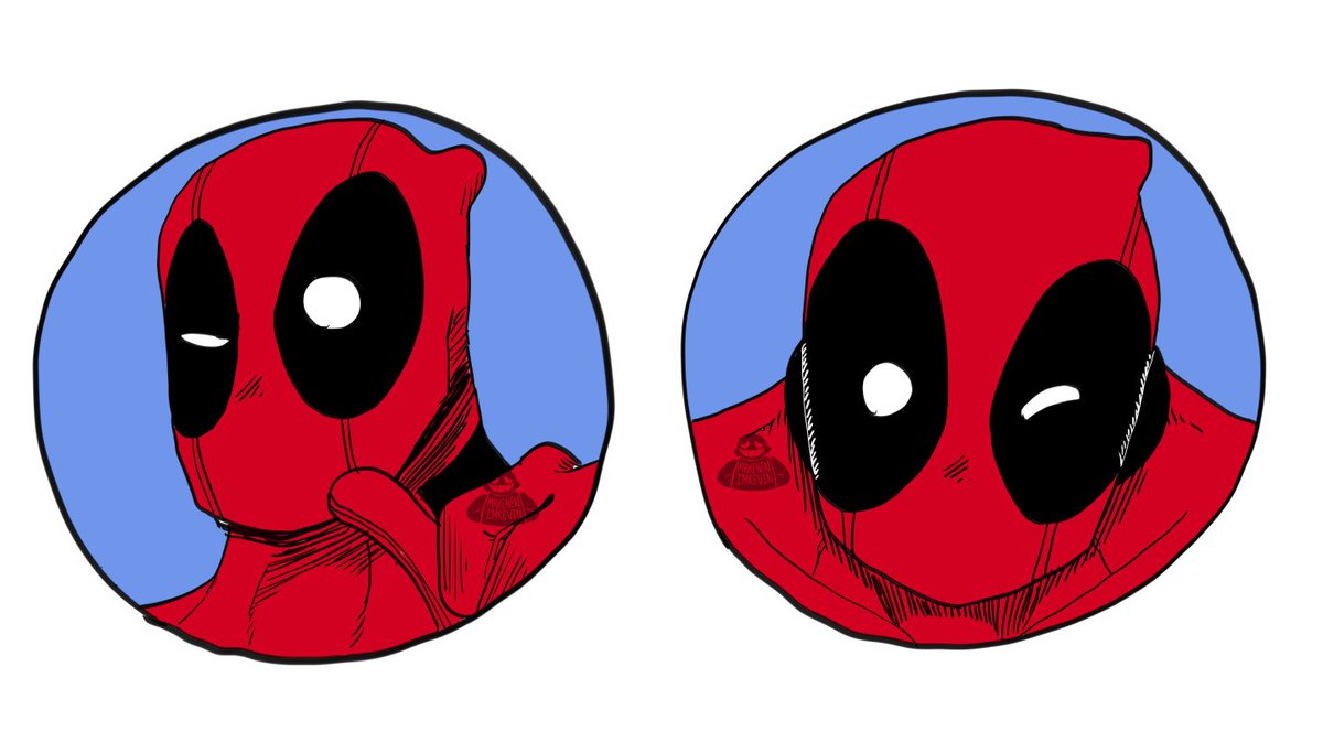 「Recommend me Deadpool comics. >:o」|Kevin🆖のイラスト