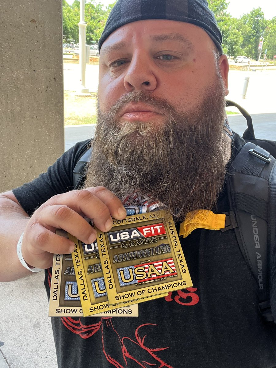 MDRodriguezIII's tweet photo. We did alright at the USAA Show of Champions in #Austin #Texas !  Nice tourney to knock a little dust off. https://t.co/ntBEDL73SM