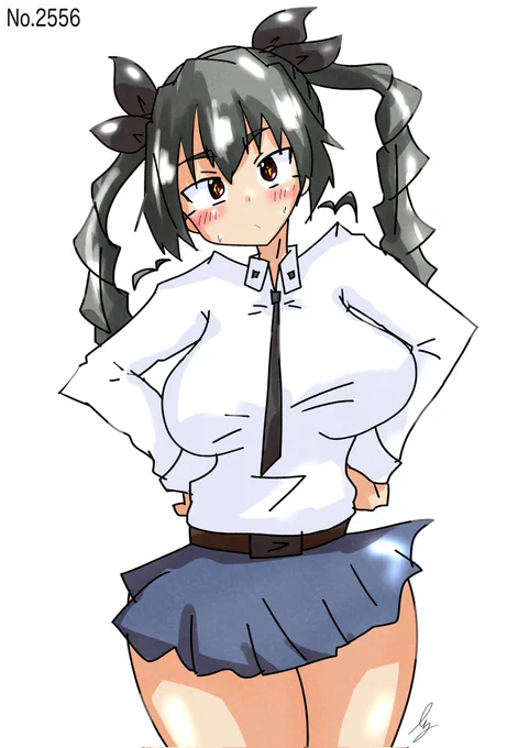 [ふぅ…アンチョビ]  #1日1ドゥーチェ