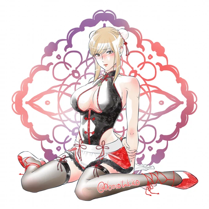 ここ数日KTアプリログインするたびにDOAXVVの新衣装?がえっちすぎてほたるちゃんも着てくれ…!!!!!って呻いてたので成仏させるために描きました。満足です。