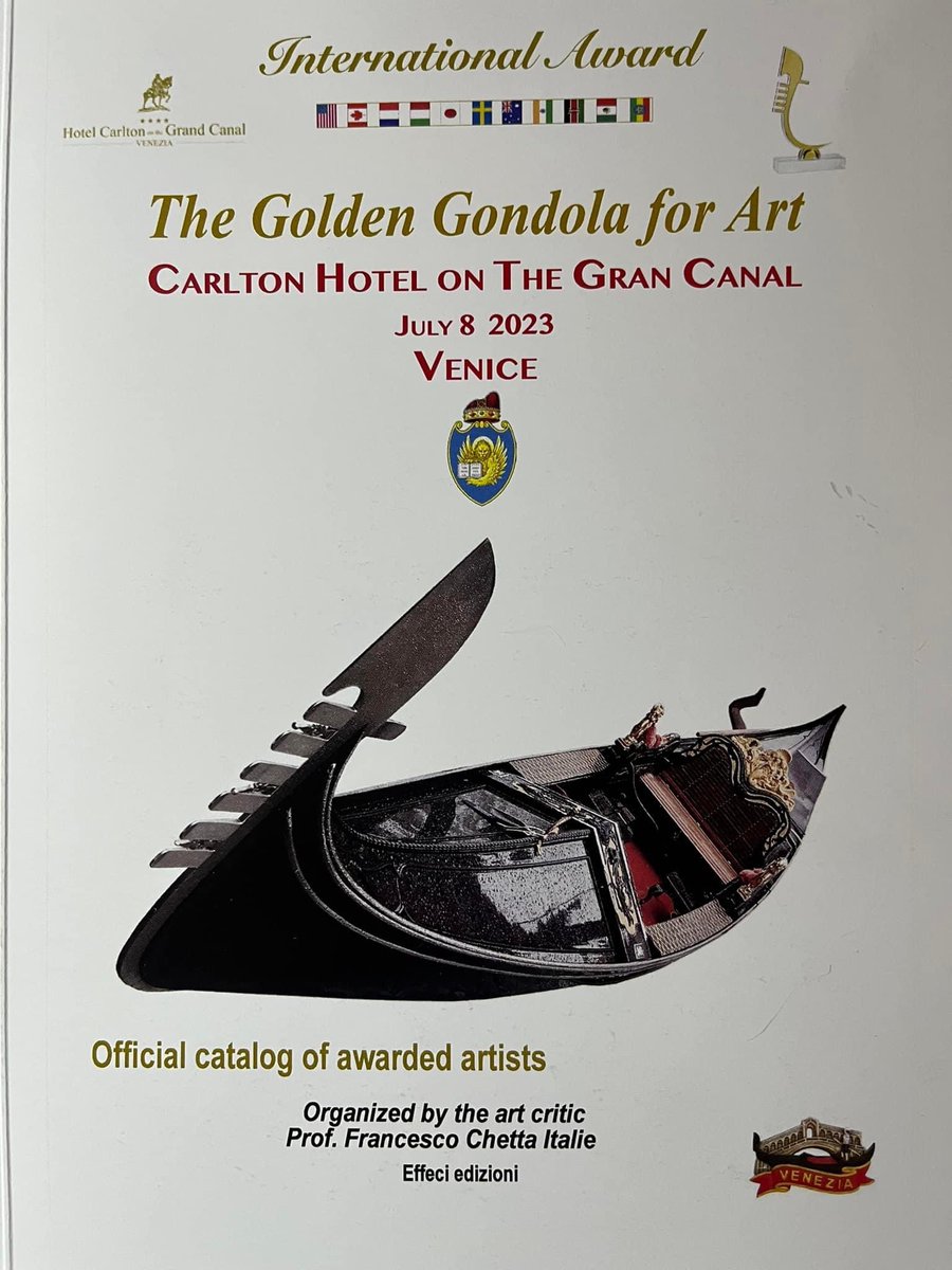 ASoultani_art's tweet photo. My #goldengondola #award  #Venice  #art  #arte  #iloveart  #realism  #realisticart #artist #artists  #artdiscover #discoverart #artists  #artist  #athinasoultani https://t.co/8EwQnbB9IX