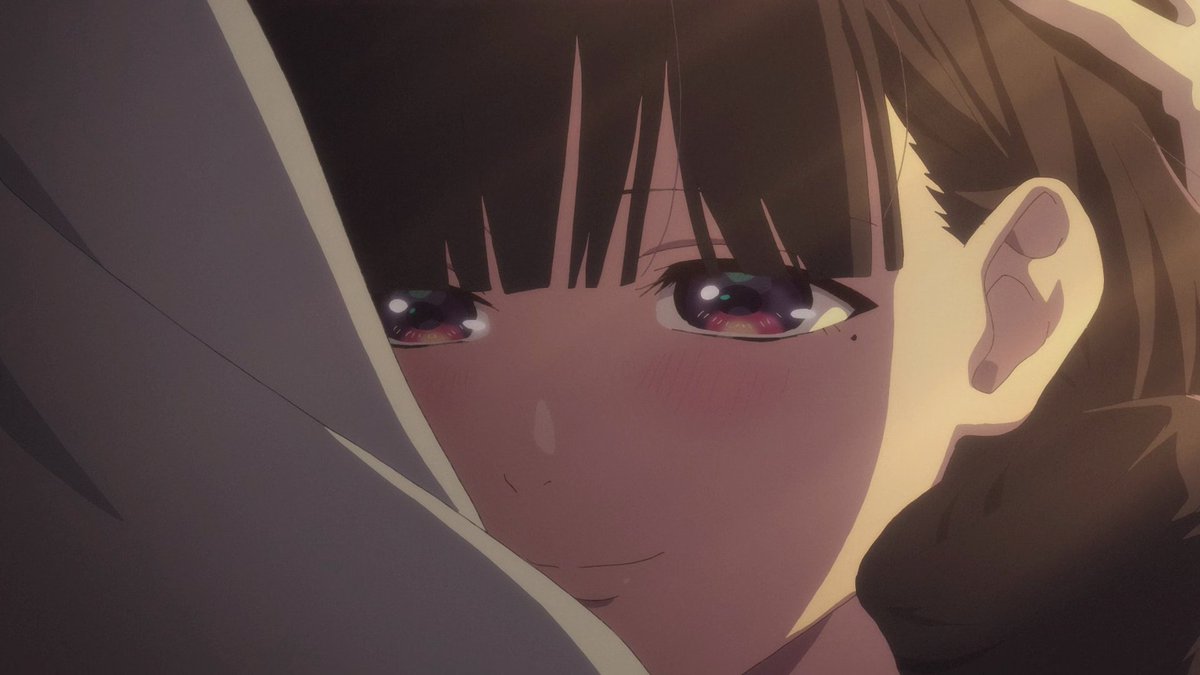 AniTrendz's tweet photo. Miyo's smile is all we want! 💖 

Anime: My Happy Marriage https://t.co/xkIjlrk5jI