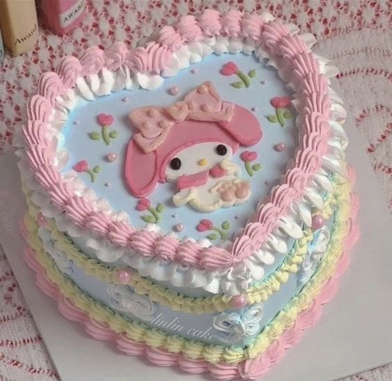 sweetxdessert's tweet photo. Sanrio cake https://t.co/XNoDNOkX9r