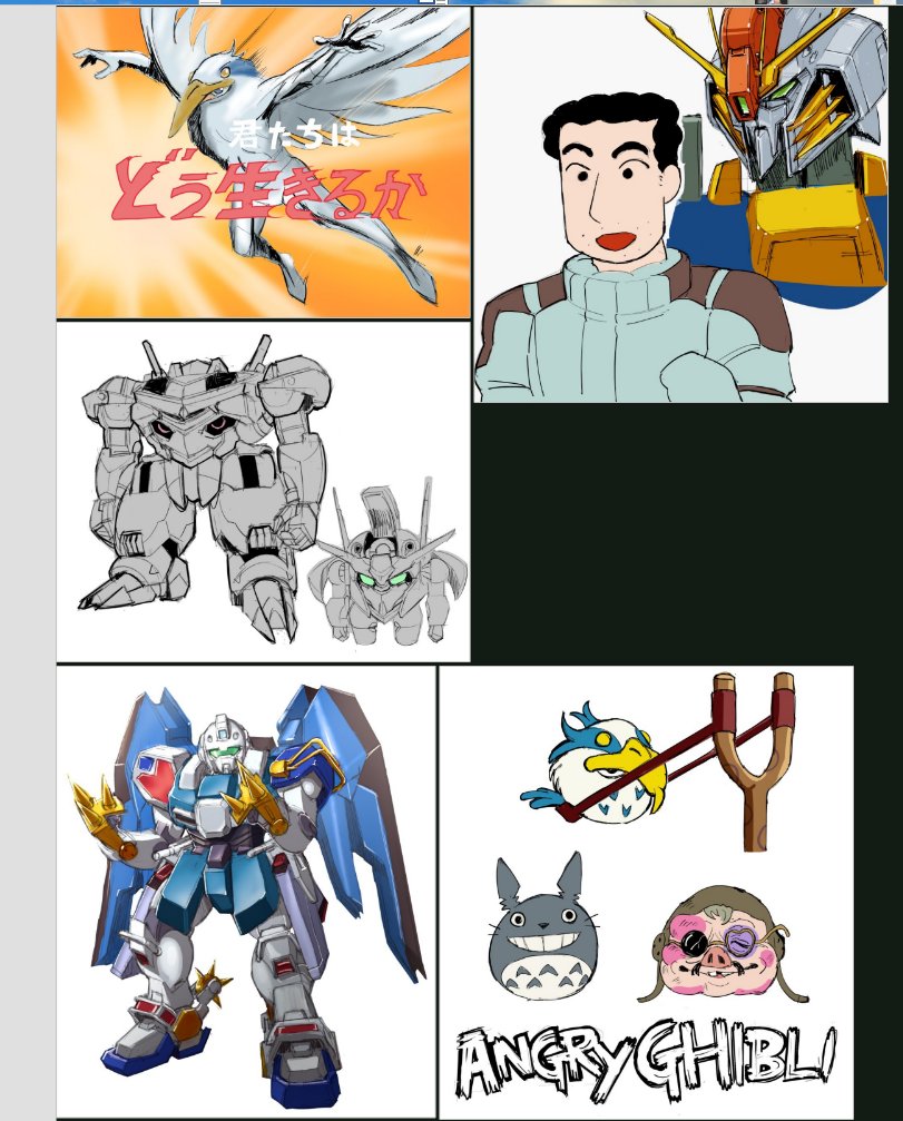 #今月描いた絵を晒そう