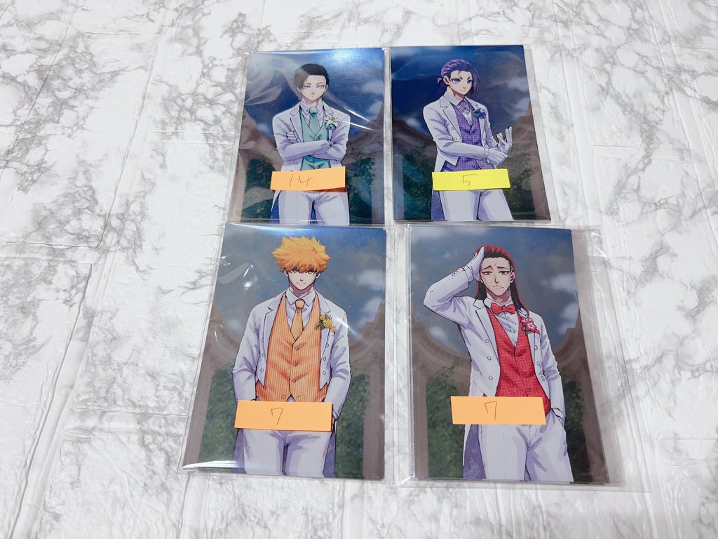 【譲渡】ブルーロック ブルロ 原画展 ブルロ展 ブルーロック展 メタルポストカード ポストカード

譲 凛 御影 ♡國神 ★馬狼

求 定価＋送料

郵送📮銀行振込、PayPay（マネラ不可）可能◎無印は★>♡を同数抱き合わせ必須！初回プロカ必読◎

検索からでもお声掛けください🫧