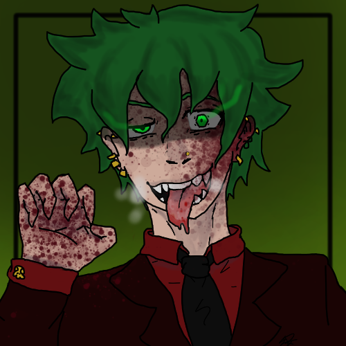 DucksWard's tweet photo. MHA Villian deku?? 

* Warning it has some blood in it *

#art #artgallery #digitalart #drawing #artist #MHA #Deku #Villains  #slightblood #villaindeku https://t.co/3bPc9FKUzP