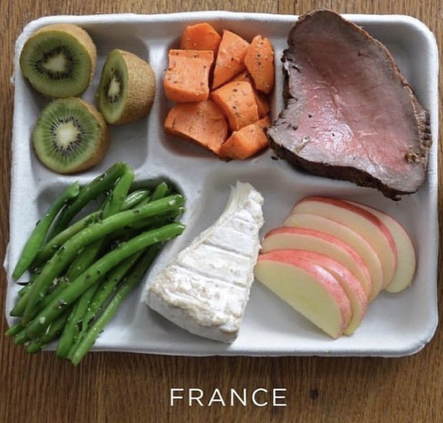 AlpacaAurelius's tweet photo. School lunches around the world…

Explains so much https://t.co/9ot8gTw4CM