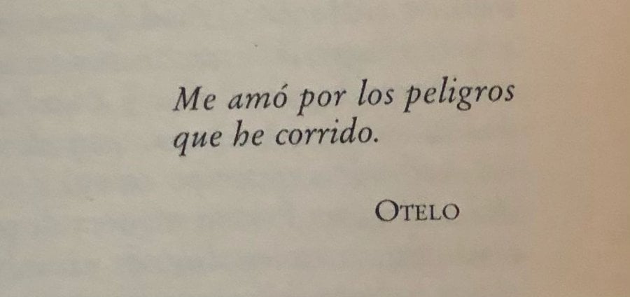 literlandweb1's tweet photo. "Mi corazón se ha vuelto de piedra. Lo golpeo y me hiere la mano".
"Otelo", William #Shakespeare https://t.co/1rn9EiTxTl