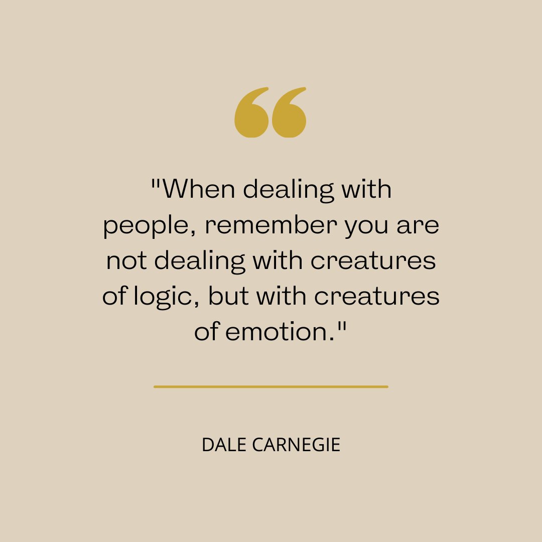 Happy Monday, LinkedIn! For today's #MondayMotivation, we wanted to leave you with these wise words from #DaleCarnegie 💭

What are your thoughts about leading with the heart? Are you up for the challenge?