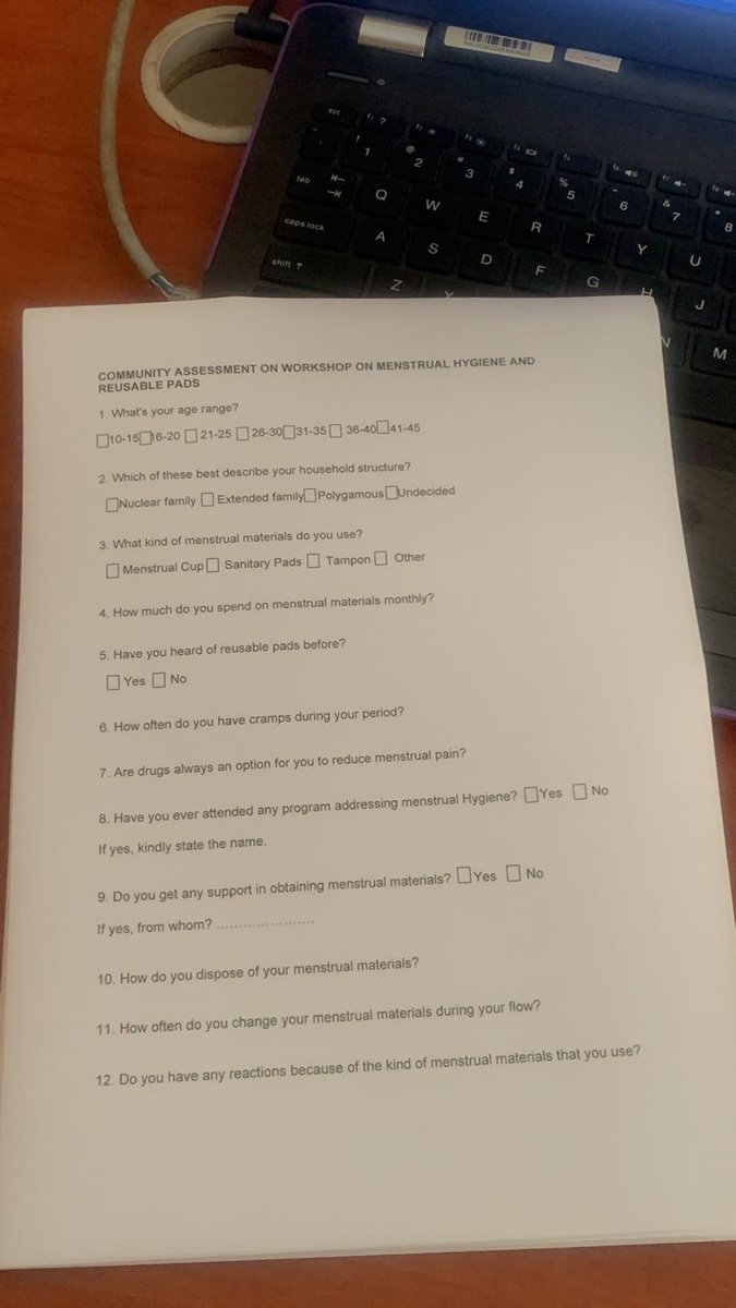 Scenes from our community assessment workshop on menstrual hygiene and reusable pads in Beere Community, Ibadan, Oyo State, Nigeria <a href="/AIAiFoundation/">AIA International Foundation</a>

cc: <a href="/ovi_wce/">OVIWCE 🩸</a>