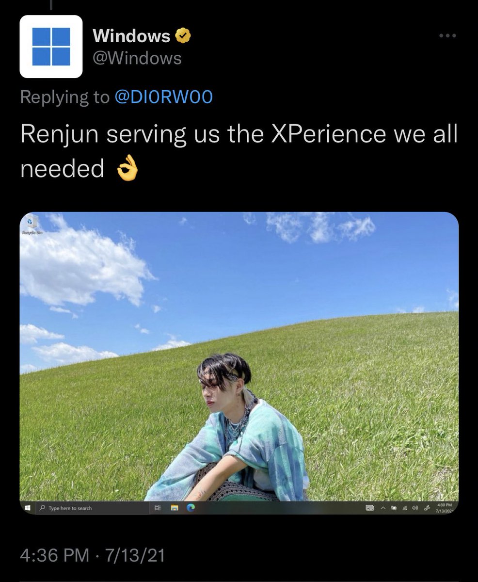 swxxtdavee's tweet image. still thinking of how these big company is a #RENJUN stan ✨️