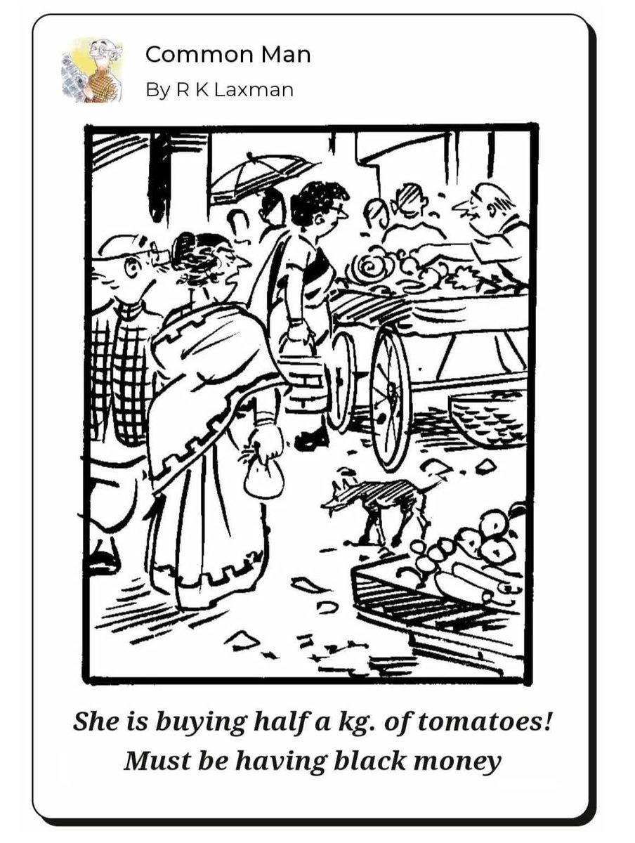 sardesairajdeep's tweet photo. The enduring relevance of RK Laxman: a cartoon from 30 years ago.. some things don’t change!😊 https://t.co/RsYLKTr4A7