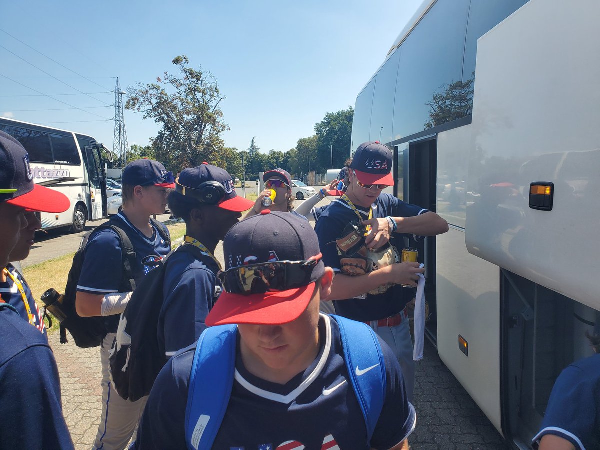 coachpudge8's tweet image. It&apos;s go time in Italy as we play for the Championship of the 36th Annual Due Torri International Tournament at 1:30. Great environment for baseball as they love their baseball over here and it&apos;s awesome to see the game growing like it is...Go USA!!
#MVPINTERNATIONAL
#Embassador
