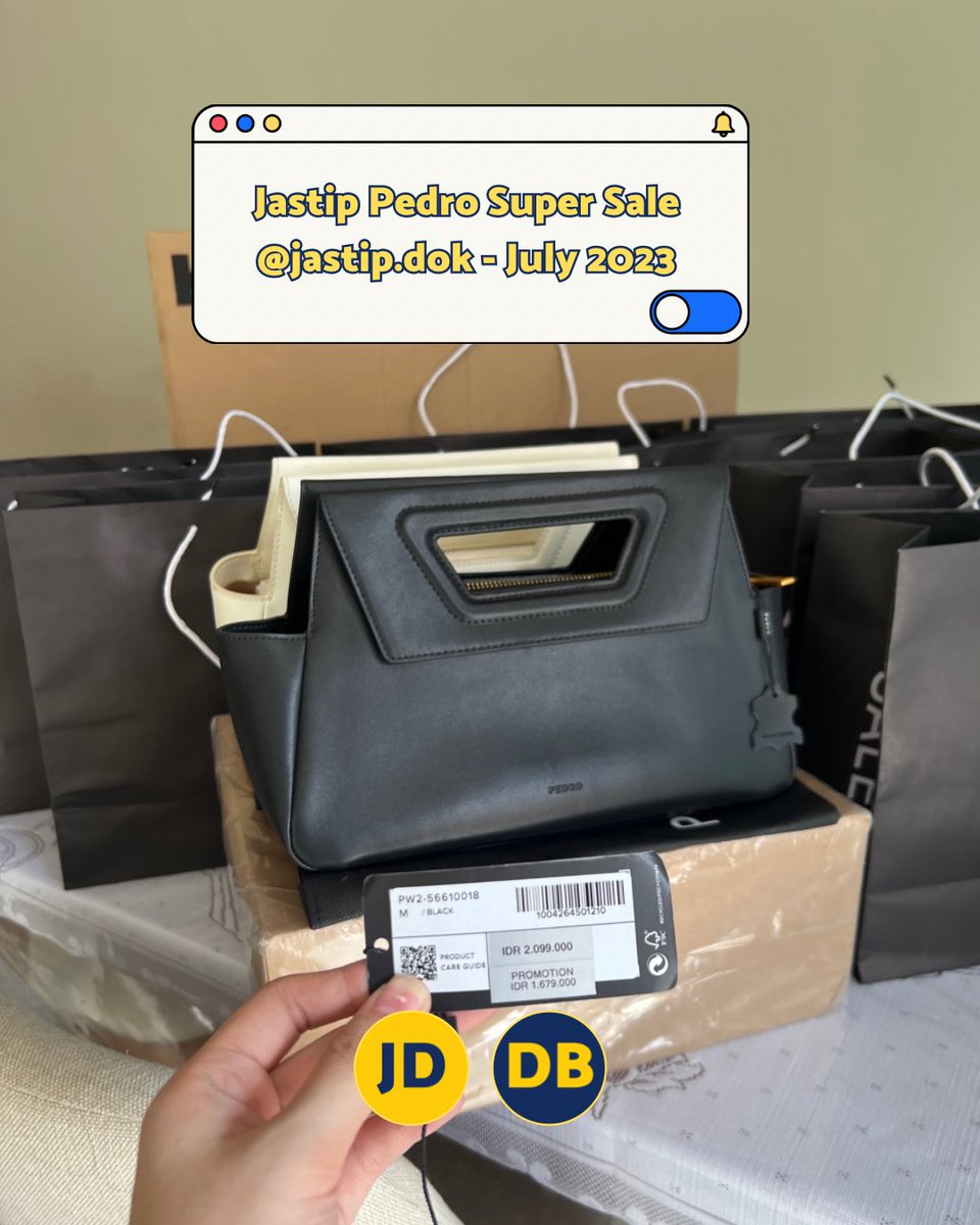jastipdok's tweet photo. Jastip Pedro Super Sale July 2023✨

Thank you #jders for trusting @jastip.dok 🫶🏻 See you in next jastip🥰 

#jastipdok #jastippedro #jastip https://t.co/sRua4OUrCb