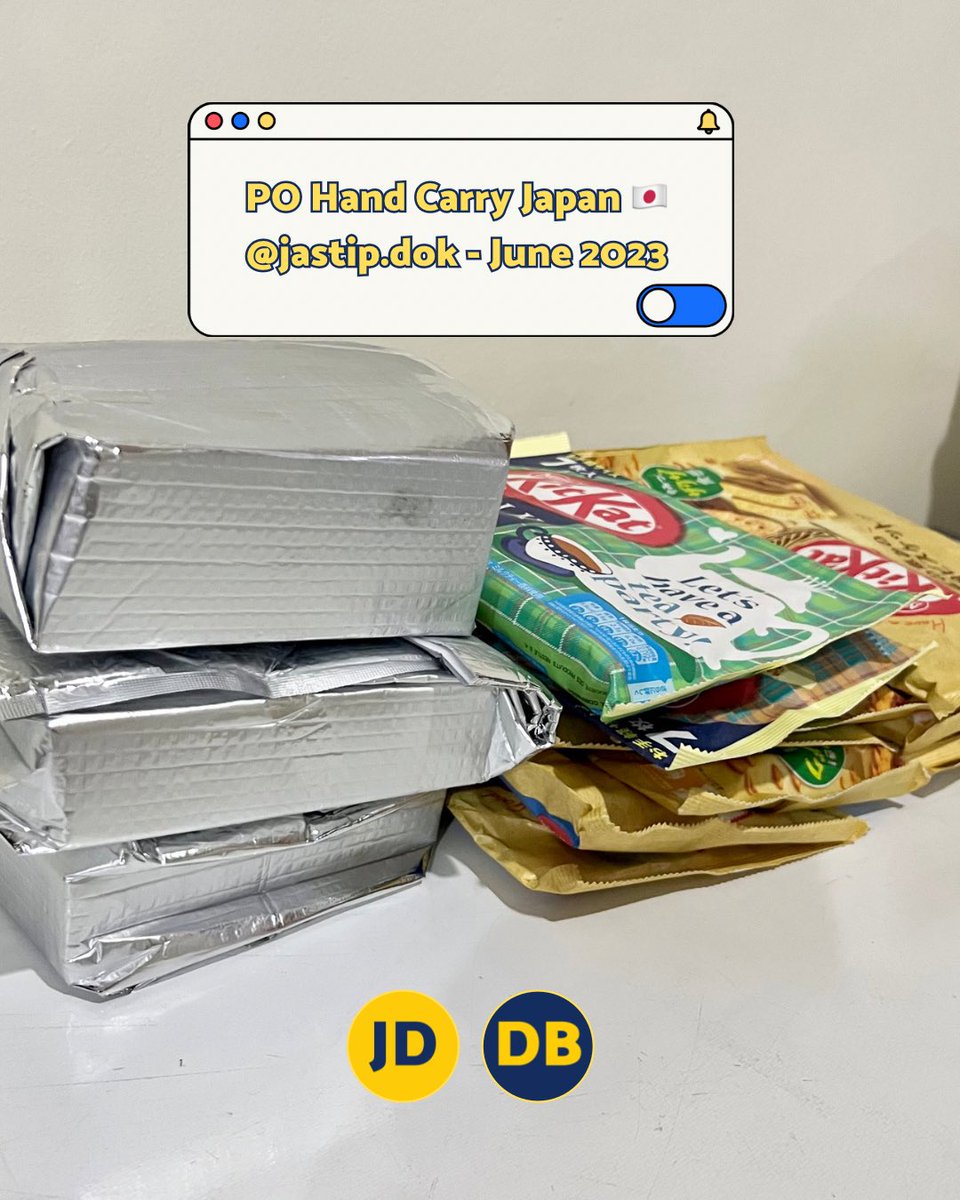 jastipdok's tweet photo. PO Hand Carry Japan June 2023🇯🇵✨ 

Thank you #jders for trusting @jastip.dok 🫶🏻 See you in next jastip🥰

#jastipdok #jastipjapan #jastipjepang #jastipnikeairrift #jastiponitsukatiger #jastipkorea #jastippremiumoutlets https://t.co/beyGVD3NAs