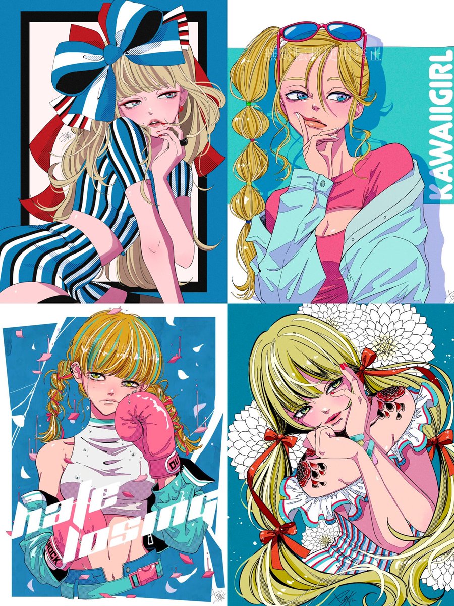 あ、あのぅ……。 過去絵を晒すツイートを見てフォローしてくれ人には申し訳ないんだけど、今はもっとこんな感じでヤンキーみたいな絵になっちゃってるので気を付けてねって報告です。