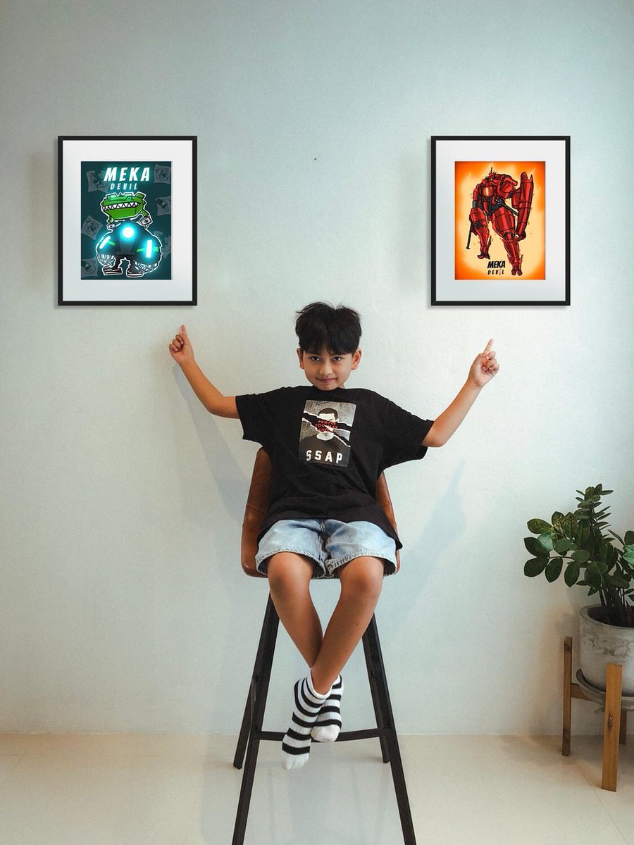 Space to showcase his work in the future.🔥#MekaDevil💀