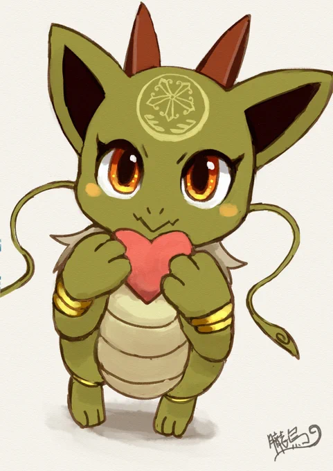 からすりゅううちの看板娘龍を見てくれ!  #この子ひとりで自分を認識してもらえそうなうちの子見せて欲しい